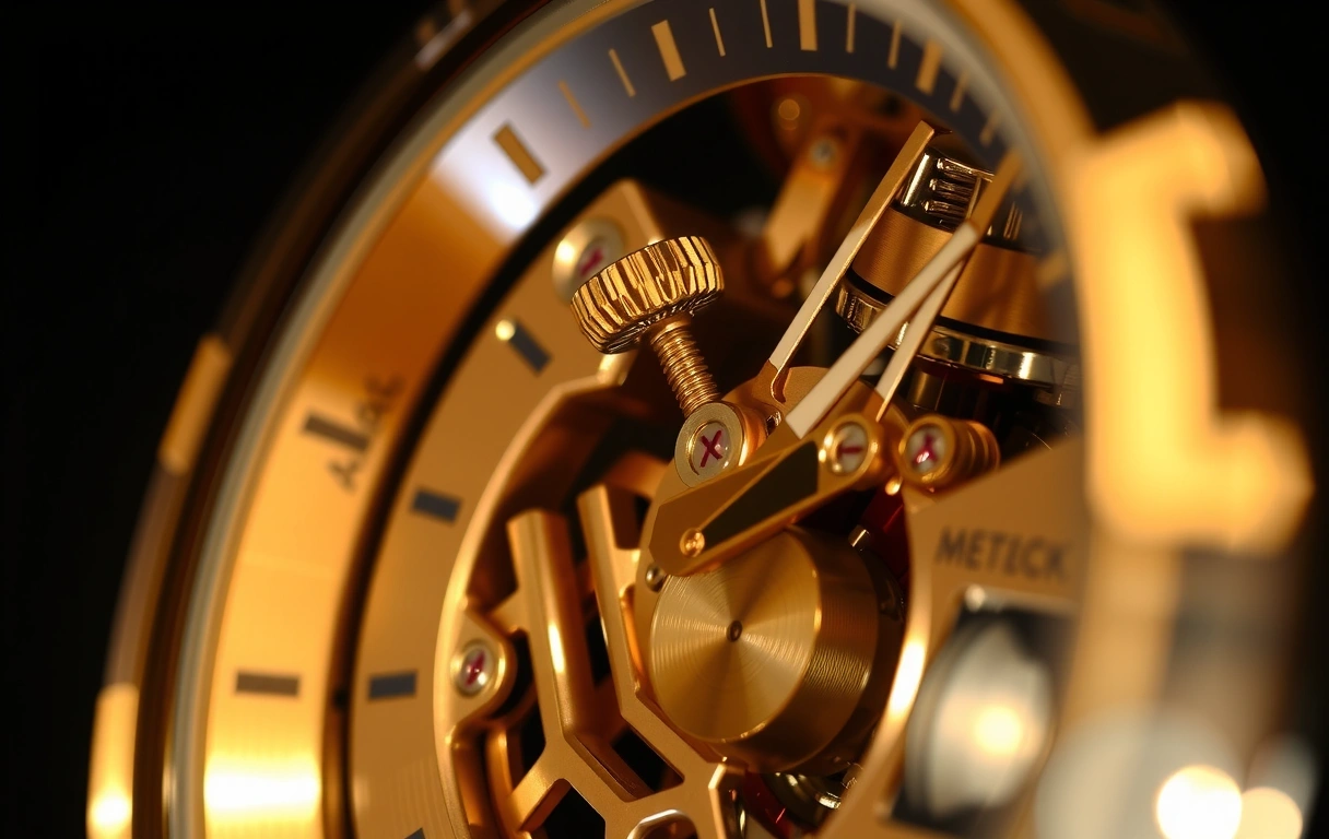 Detalle de precisión mecánica